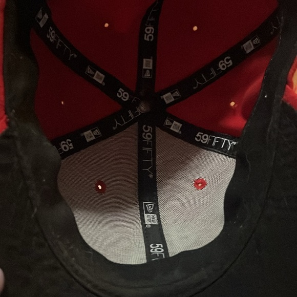 New Era St. Louis Cardinals 59FIFTY Fitted Cap Hat Sz 7 3/8 Official On Field - Picture 10 of 11